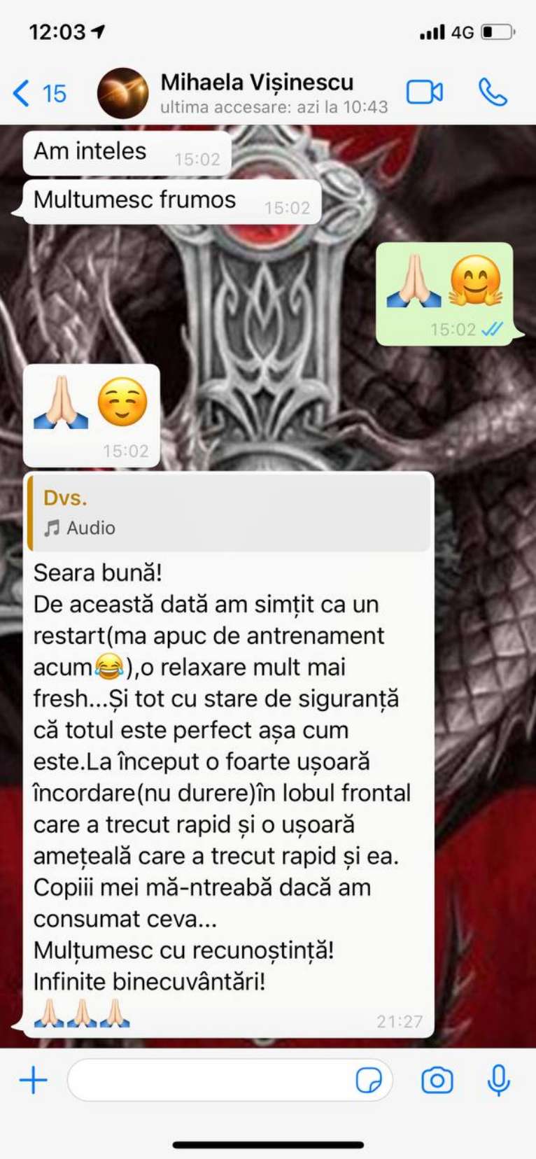 Testimonial - Bogdan Banculescu